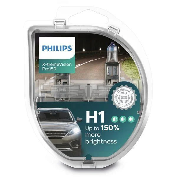 Ampoules Philips X-tremeVision Pro150 H7