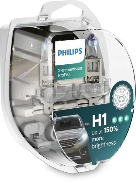 Ampoules Philips X-tremeVision Pro150 H7